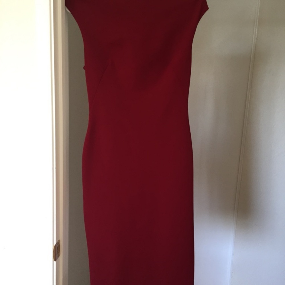 Zara Midi Red Dress